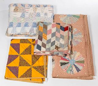 ASSORTED AMERICAN COMFORTS / QUILTS, LOT OF FOUR
