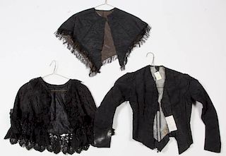 ASSORTED VICTORIAN LADIES CLOTHING, LOT OF THREE