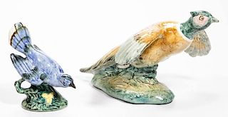 STANGL ART POTTERY BIRD FIGURES, LOT OF TWO