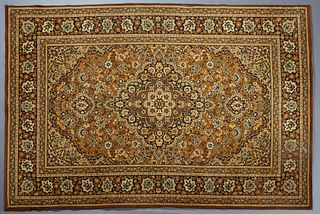 Machine Made Oriental Carpet, 6' 3 x 9'.
