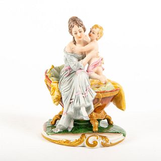 Capodimonte Bellaire Figurine, Mother And Child
