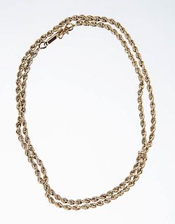 LADY'S 14K GOLD CHAIN