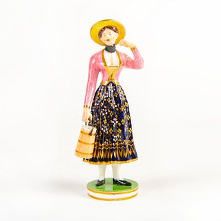 Vintage Bloor Derby Figurine, Milkmaid