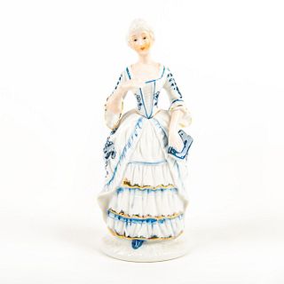 Vintage Porcelain Figurine, Lady With Book