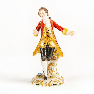 Volkstedt Porcelain Figurine, Man Dancing