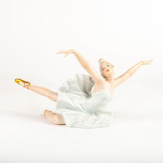 Wallendorf Swan Lake Ballerina Figurine, Dying Swan