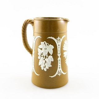 Neoclassical Adams Jasperware Brown Mug
