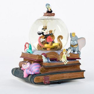 Disney 75th Anniv Musical Globe, Mickey and Friends Figural