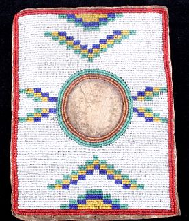 Blackfoot Beaded Picture Frame c. 1890