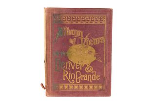 1886 W.H. Lawrence & Co. Album of Views Denver