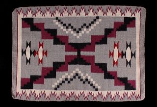 Navajo Teec Nos Pos Trading Post Wool Rug
