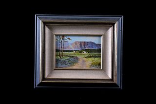Original Bill Shaddix "Verde Valley" Oil Painting