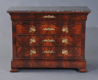 Louis Philippe Mahogany Chest of Drawers