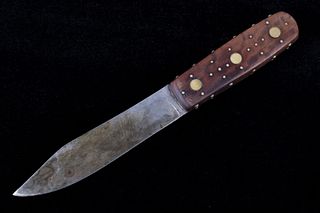 Plains Walnut Indian Trade Knife circa 1890