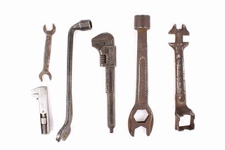 Collection of Ford Mechanic Wrenches C. 1920's