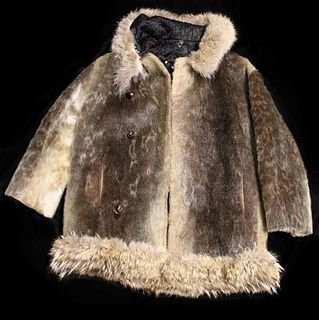 Mid 1900's Harbor Seal Fur Winter Coat