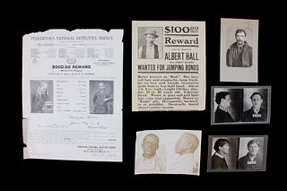 Wanted Posters & Prisoner Identification Cards
