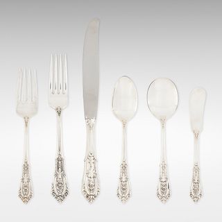 Wallace Silversmiths, Rose Point flatware service
