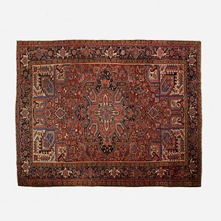 Persian Heriz, low pile carpet