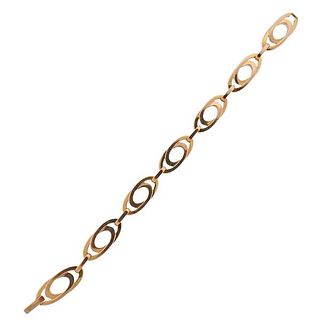 Chopard 18k Rose Gold Link Bracelet 