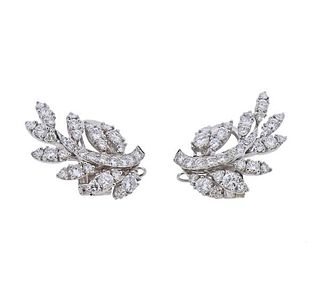 Marianne Ostier 18k Gold Diamond Earrings