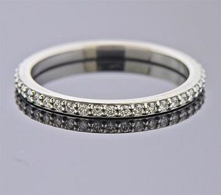 No&#233;mie Platinum Diamond Eternity Wedding Band Ring