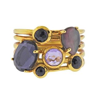 Ippolita Rock Candy 18K Gold Gemstone Ring