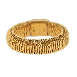 Italian 18K Gold Band Ring