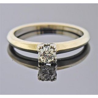Platinum 14k Gold Diamond Engagement Ring