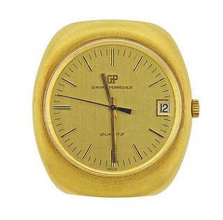 Girard Perregaux 1970x 18k Gold Quartz Watch 9444HV