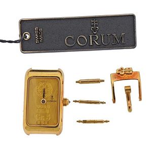Corum Ingot 18k Gold 5 Grams 999.9 Watch 