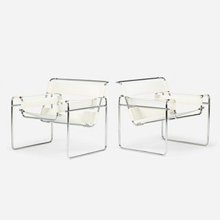 Euro Style, Wassily Collection armchairs model 03124, pair