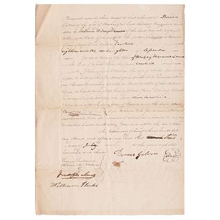 Slave Bill of Sale, Washington DC, 1830