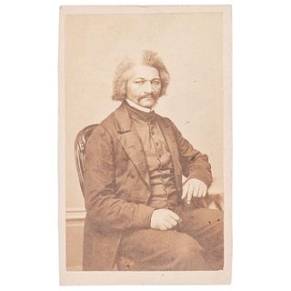Frederick Douglass CDV by Fassett, circa 1864