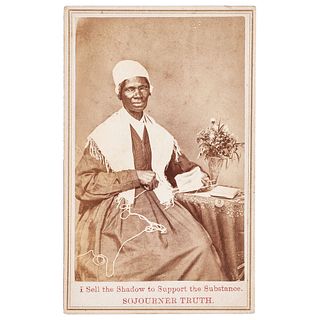 Sojourner Truth CDV, 1864
