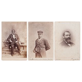 Cabinet Cards of Yale Staff by Pach Brothers, New Haven, circa 1881