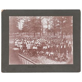 Students, Bishop College, Marshall, Texas, circa 1900