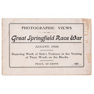 Photographic Views of the Great Springfield Race War, 1908