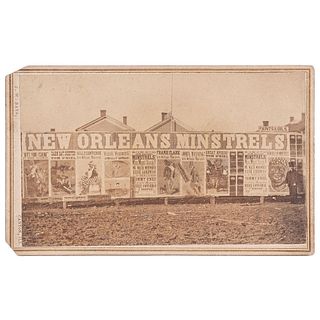 New Orleans Minstrels, Canton, Illinois, 1869
