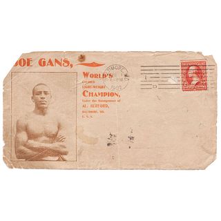 Joe Gans, World's Colored Lightweight Champion Cover, Baltimore, 1902