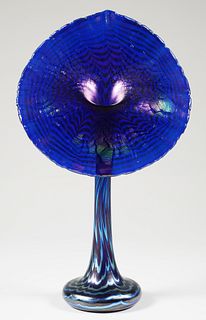 CORREIA Jack in the Pulpit Pulled Feather Vase