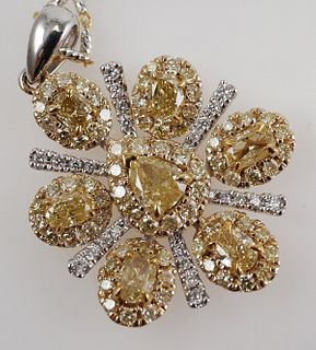 14K Gold & DIAMOND Pendant Necklace
