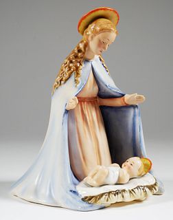 Hummel 214A Nativity Virgin Mary & Jesus One Piece