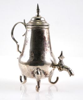 Dutch 835 Silver Miniature Coffee Urn