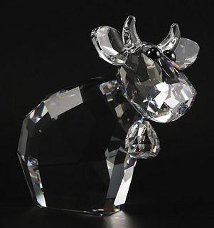 Swarovski Crystal MISSY MO Large Cow Figurine 