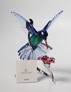 Swarovski HUMMINGBIRD, Crystal Figurine