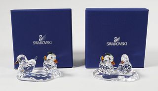 Swarovski Crystal Figurine MANDARIN DUCKS