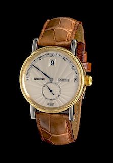 A Stainless Steel and Yellow Gold Ref. CH 1422R Delphis Wristwatch, Chronoswiss,