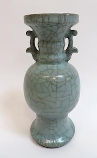 Green Ge Type Glaze Vase