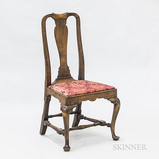 Queen Anne Maple Side Chair, 18th century, ht. 40 1/4 in.
